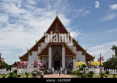 Wihan Phra Mongkons Bophit, Ayutthaya, Thailand Stockfoto