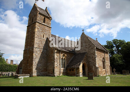 Kirche von St Lawrence, Barton auf der Heide, Warwickshire Stockfoto