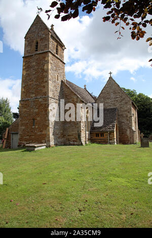 Kirche von St Lawrence, Barton auf der Heide, Warwickshire Stockfoto