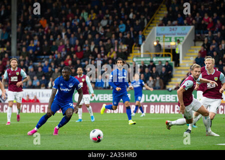 Burnley, Großbritannien. 5. Okt, 2019. Moise Kean von Everton in der Premier League Match zwischen Burnley und Everton in Turf Moor, Burnley am Samstag, den 5. Oktober 2019. (Quelle: Pat Scaasi | MI Nachrichten) das Fotografieren dürfen nur für Zeitung und/oder Zeitschrift redaktionelle Zwecke verwendet werden, eine Lizenz für die gewerbliche Nutzung Kreditkarte erforderlich: MI Nachrichten & Sport/Alamy leben Nachrichten Stockfoto