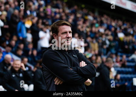 Preston, Großbritannien. 05. Okt 2019. Barnsley manager Daniel Stendel, bevor der Himmel Wette Championship Match zwischen Preston North End und Barnsley im Deepdale, Preston am Samstag, den 5. Oktober 2019. (Credit: Andy Whitehead | MI Nachrichten) das Fotografieren dürfen nur für Zeitung und/oder Zeitschrift redaktionelle Zwecke verwendet werden, eine Lizenz für die gewerbliche Nutzung Kreditkarte erforderlich: MI Nachrichten & Sport/Alamy leben Nachrichten Stockfoto