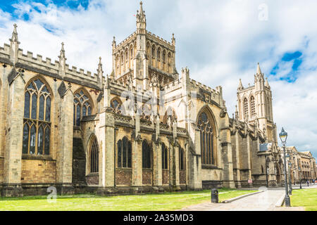 Die Kathedrale der heiligen und ungeteilten Dreifaltigkeit, Bristol, England, Großbritannien Stockfoto