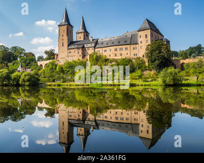 Rochlitz Schloss im Zentrum von Sachsen Stockfoto
