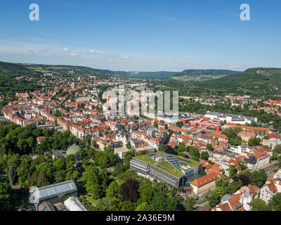 Jena aus der Ferne Stockfoto