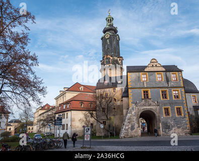 Stadt schloss Weimar Stockfoto