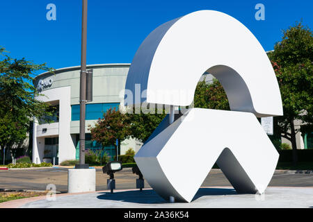 NIO nordamerikanischen Hauptsitz und Global Software Development Center in Silicon Valley. Nio ist Chinesische elektrische autonome Fahrzeuge Hersteller Stockfoto