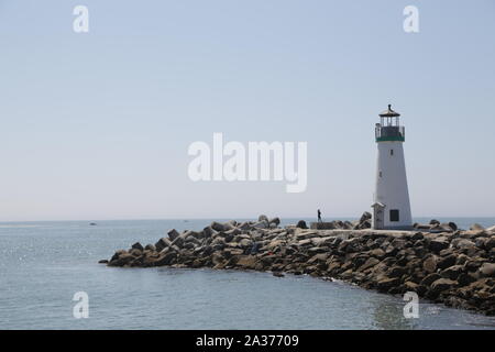 In USA Kalifornien santa cruz Hafen Reiseziel Stockfoto