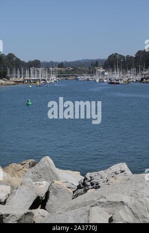 In USA Kalifornien santa cruz Hafen Reiseziel Stockfoto