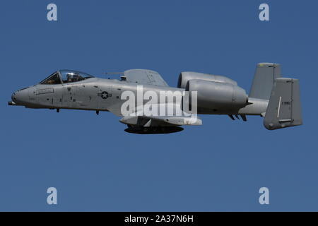 US AIR FORCE FAIRCHILD A-10 Thunderbolt II Stockfoto