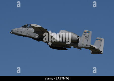 US AIR FORCE FAIRCHILD A-10 Thunderbolt II Stockfoto