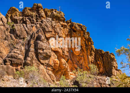 Corroboree Rock in East McDonnells, Northern Territory, Australien Stockfoto