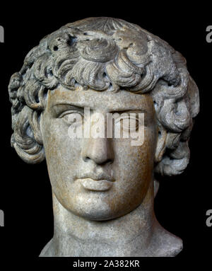 Antinoos 111-130 n. Chr. Bithynian Jugend und der Favorit des römischen Kaisers Hadrian römischer Rom Italien Italienisch Stockfoto