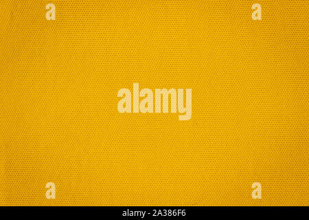 Textur von echten gelben Pullover, Textil- Hintergrund. Zusammenfassung Hintergrund Stockfoto