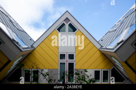 Rotterdam, Niederlande - 4. Oktober 2019: kijk-kubus. Der Cube Häuser. Stockfoto
