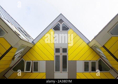 Rotterdam, Niederlande - 4. Oktober 2019: kijk-kubus. Der Cube Häuser. Stockfoto