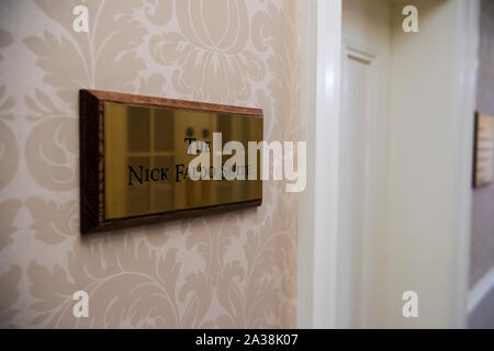 Nick Faldo Suite, Lough Erne Golf Resort, Enniskillen, Nordirland. Stockfoto