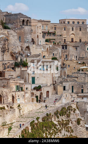 Maratea (Basilikata, Italien) - Blick über Sasso Caveoso Stockfoto