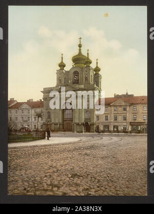 Russische Kirche, Warschau, Russland (d. h. Warschau, Polen); Stockfoto