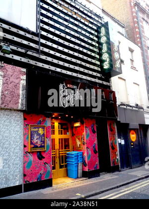 Frau Jo Jo ist eine berühmte burleske Veranstaltungsort und Night Club als einen Ort in Tom Cruise Film Eyes Wide Shut. Stockfoto