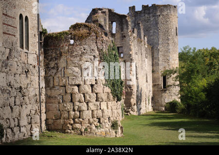 Château Barrière in Périgueux Stockfoto