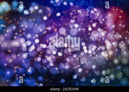 Urlaub Winter Hintergrund für frohe Weihnachten und ein glückliches Neues Jahr. Stockfoto