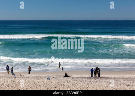 Pazifischer Ozean vom Strand der USA Stockfoto