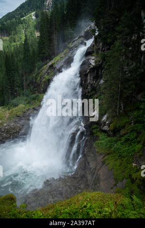 Krimmler Wasserfälle, Nationalpark Hohe Tauern, Salzburg, Österreich Stockfoto