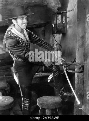 DOUGLAS Fairbanks Sr als DON Q, der SOHN DES ZORRO Direktor 1925 Donald Crisp Stummfilm Elton Corporation/United Artists Stockfoto