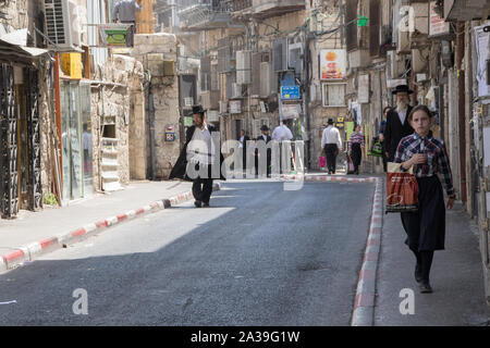 Mea Shearim, West Jerusalem, Israel Stockfoto