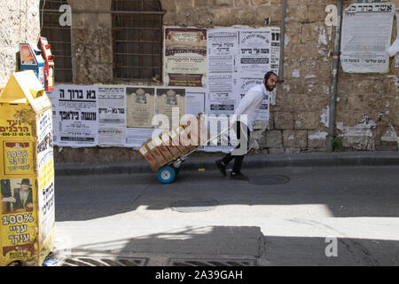 Mea Shearim, West Jerusalem, Israel Stockfoto