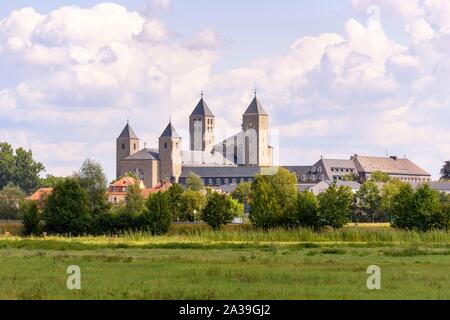 Benediktiner Abtei Munsterschwarzach in Schwarzach, Unterfranken, Bayern, Deutschland Stockfoto