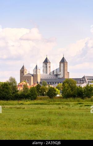 Benediktiner Abtei Munsterschwarzach in Schwarzach, Unterfranken, Bayern, Deutschland Stockfoto