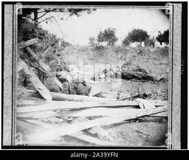 Szene von ewell Angriff, 19. Mai 1864, in der Nähe von Spottsylvania [d. h. Spotsylvania Court House] Stockfoto