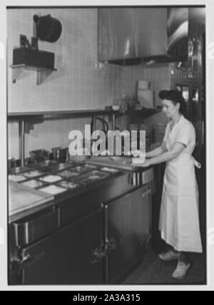 Schrafft's, Esso Building, Rockefeller Center, New York. Stockfoto