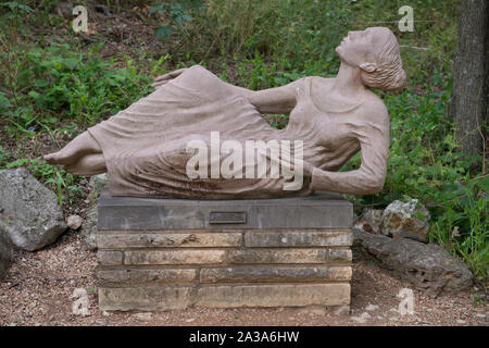 Skulptur am Umlauf Skulptur Garten & Museum in Austin, Texas Stockfoto