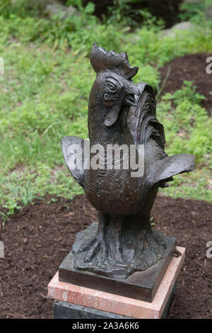 Skulptur am Umlauf Skulptur Garten & Museum in Austin, Texas Stockfoto