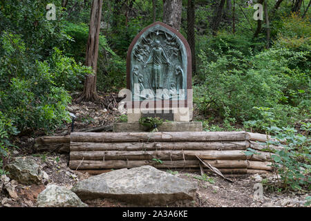 Skulptur am Umlauf Skulptur Garten & Museum in Austin, Texas Stockfoto