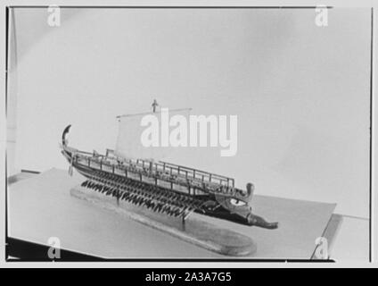 Seamen's Bank für Einsparungen Schiffsmodelle, 74 Wall Street, New York City. Stockfoto