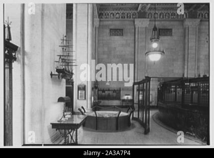 Seamen's Bank für Einsparungen, 74 Wall Street, New York City. Stockfoto