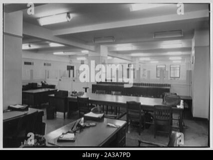 Seamen's Bank für Einsparungen, 74 Wall Street, New York City. Stockfoto