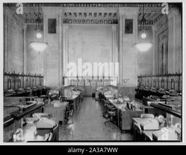 Seamen's Bank für Einsparungen, 74 Wall Street, New York City. Stockfoto