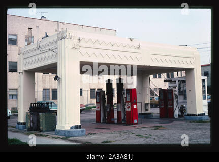 Seaside Gas, Los Angeles, Kalifornien Stockfoto