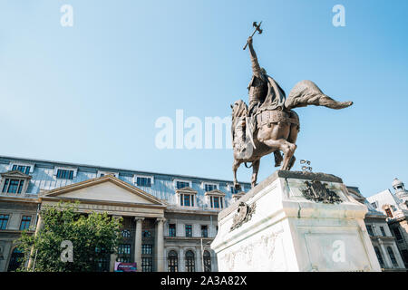 Bukarest, Rumänien - Juli 27, 2019: Der Universitätsplatz Stockfoto