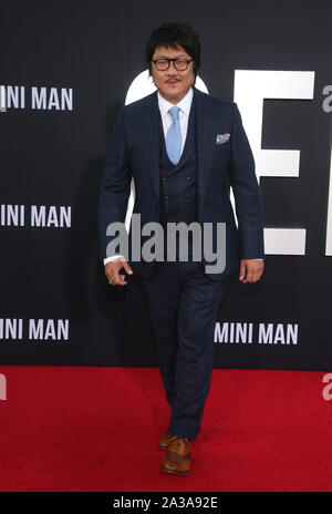 Hollywood, Ca. 6. Okt, 2019. Benedict Wong an der Zwillinge-mann Premiere auf der TCL Chinese Theatre in Hollywood, Kalifornien am 6. Oktober 2019. Credit: Faye Sadou/Medien Punch/Alamy leben Nachrichten Stockfoto