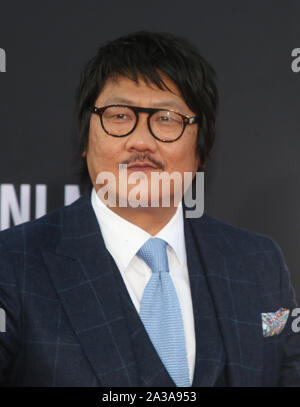 Hollywood, Ca. 6. Okt, 2019. Benedict Wong an der Zwillinge-mann Premiere auf der TCL Chinese Theatre in Hollywood, Kalifornien am 6. Oktober 2019. Credit: Faye Sadou/Medien Punch/Alamy leben Nachrichten Stockfoto