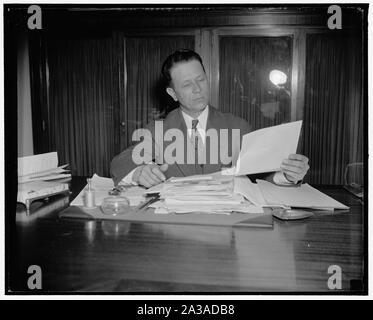 Sen Allen Ellender, agr. baumwollfarmern Stockfoto