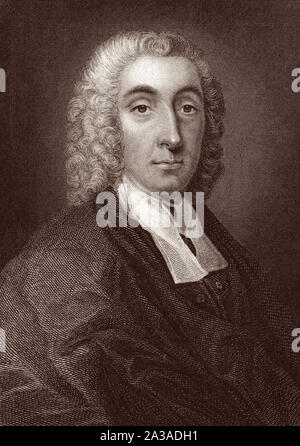 Philip Doddridge D.D. (1702 - 1751) war die evangelische Englische Nonkonformist (congregationalist) Minister, Pädagoge, und produktivsten hymnwriter. Doddridge war ein Zeitgenosse und Freund von Isaac Watts, John Wesley und George Whitefield, und war ein Einfluss durch sein Schreiben auf William Wilberforce und Charles Spurgeon. Stockfoto