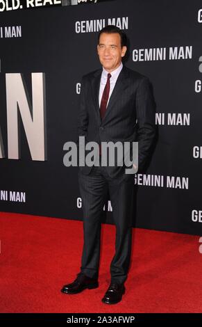 Los Angeles, CA. 6. Okt, 2019. Clive Owen in der Ankunftshalle für GEMINI MANN Premiere, TCL Chinese Theatre (ehemals Grauman's), Los Angeles, CA Oktober 6, 2019. Credit: Elizabeth Goodenough/Everett Collection/Alamy leben Nachrichten Stockfoto