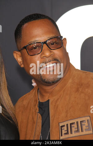 Los Angeles, USA. 06 Okt, 2019. Martin Lawrence bei Paramount Pictures' "Gemini Man" Premiere an der TCL Chinese Theatre in Los Angeles, CA, 6. Oktober 2019. Foto: Joseph Martinez/PictureLux Credit: PictureLux/Hollywood Archiv/Alamy leben Nachrichten Stockfoto