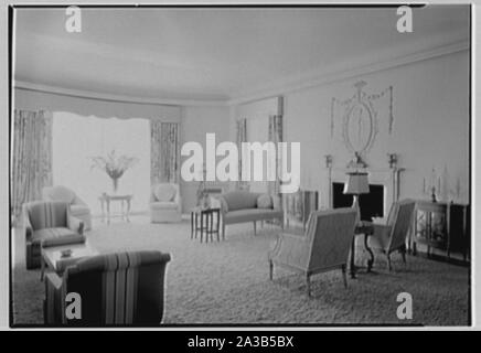 Sidney Vere-Smith Residence auf 1440 S. Ocean Blvd., Palm Beach, Florida. Stockfoto